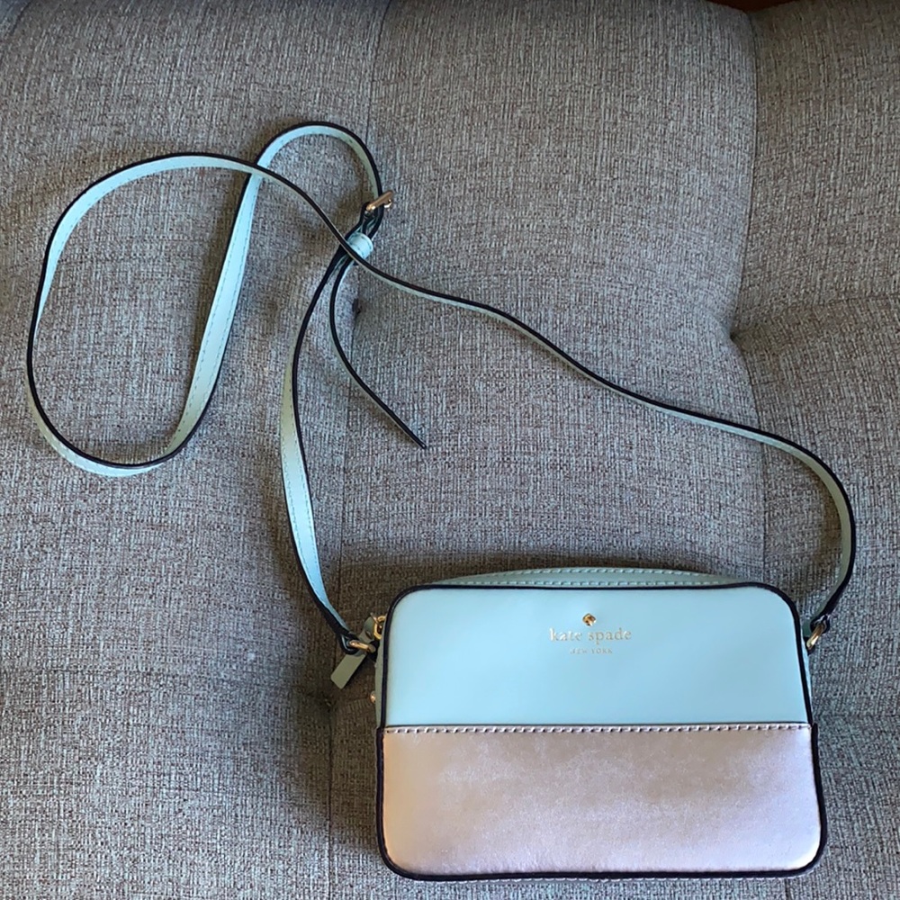 KATE SPADE light blue crossbody bag